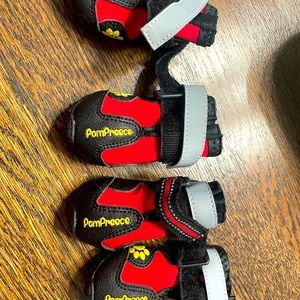 COPY - Dog booties worn once small breed